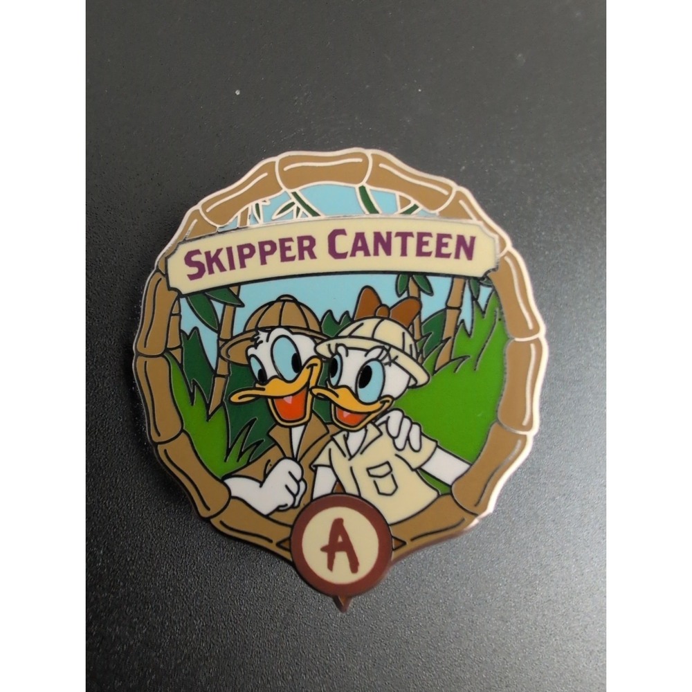 WDW Adventureland Mystery Pin - 2025 - Donald and Daisy Duck